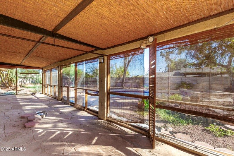 Enclosed Back Patio