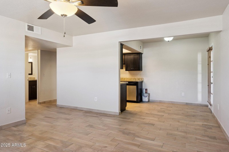 Living Room to Kitchen