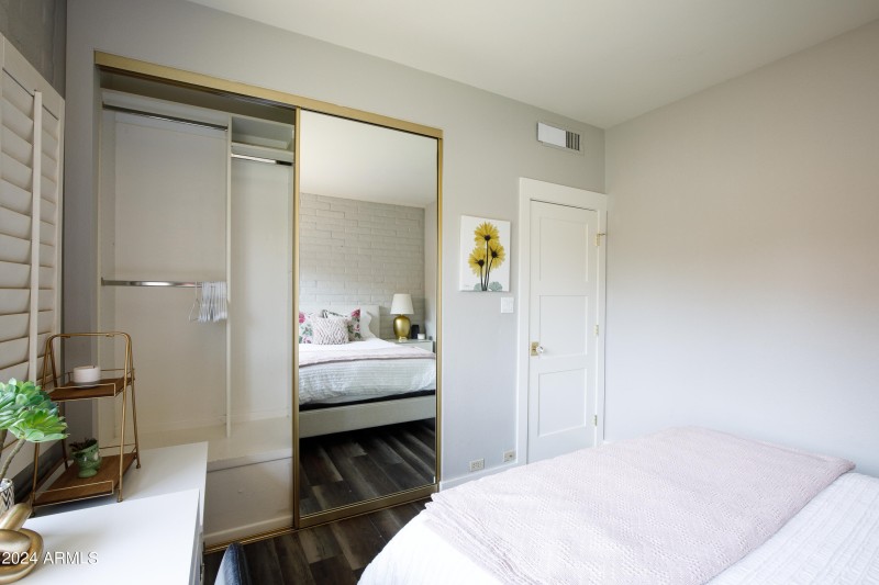 Large closet with built ins