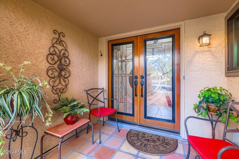 Patio at Front Entry