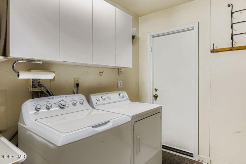 Laundry area
