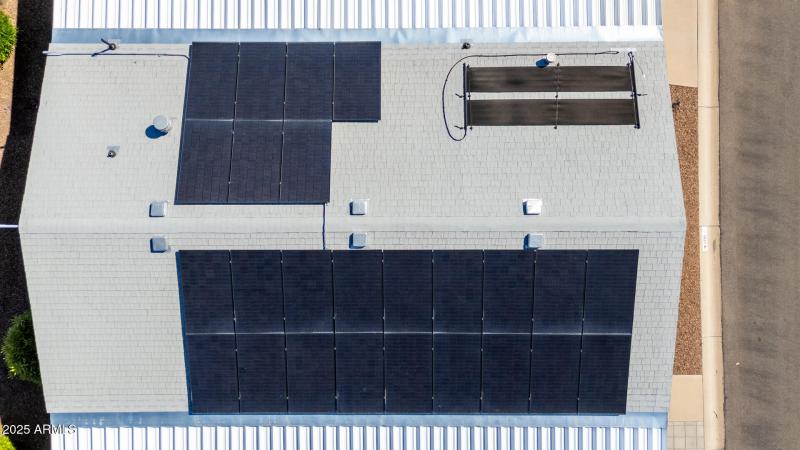 UAS Solar Panels Top Down