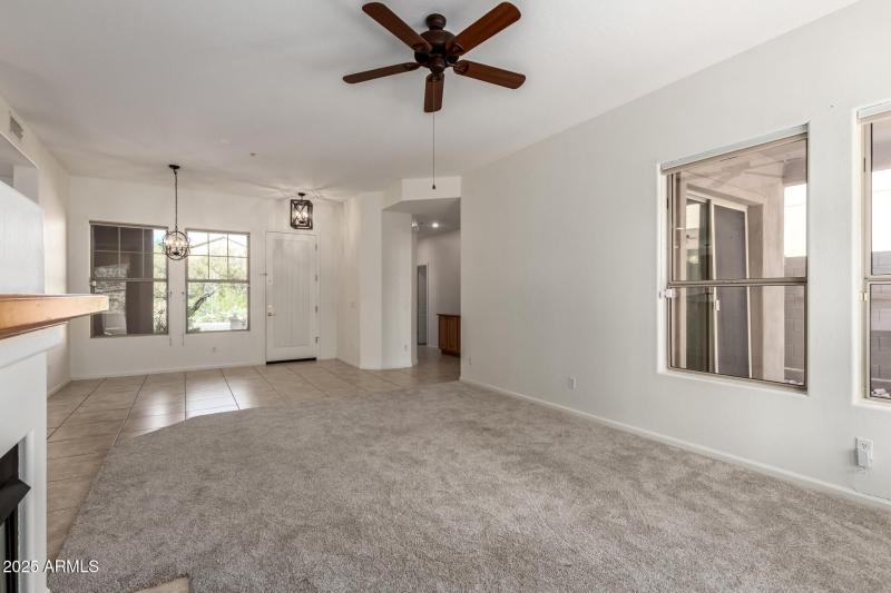 Bright Great Room with Entry Views