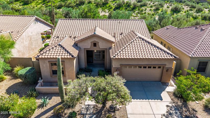 Front Aerial of Autumn Sage Home