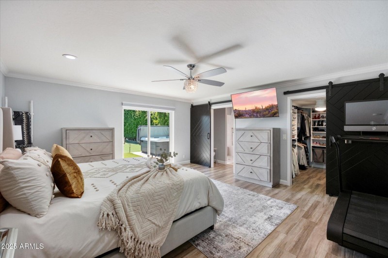 Primary Suite and Walk in Closet