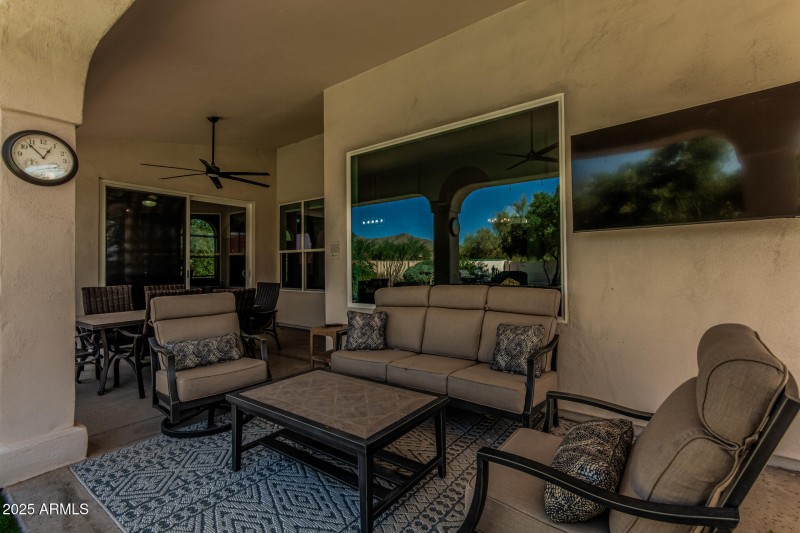 Rear of Home | Patio