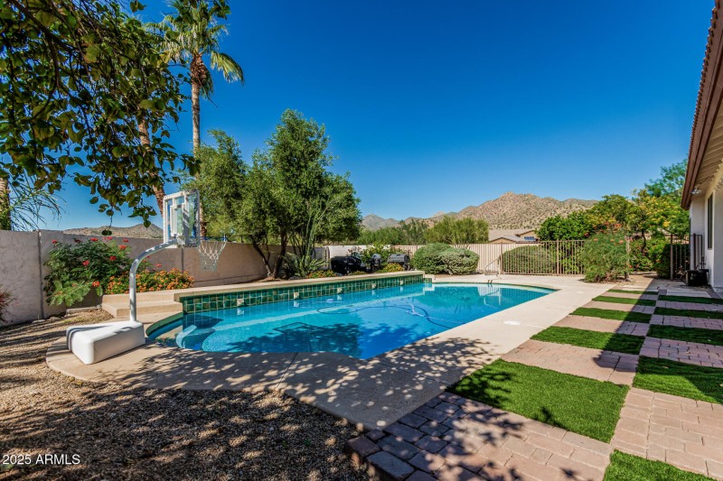 Rear of Home | Pool View