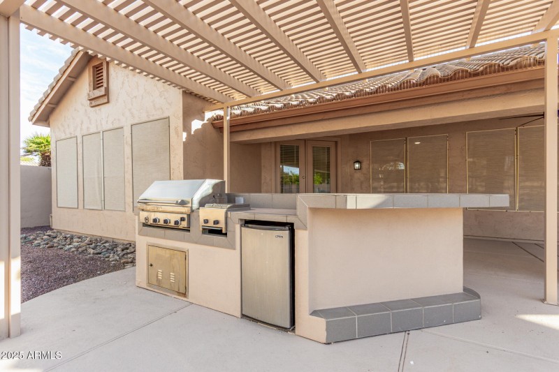 Outdoor Kitchen Area