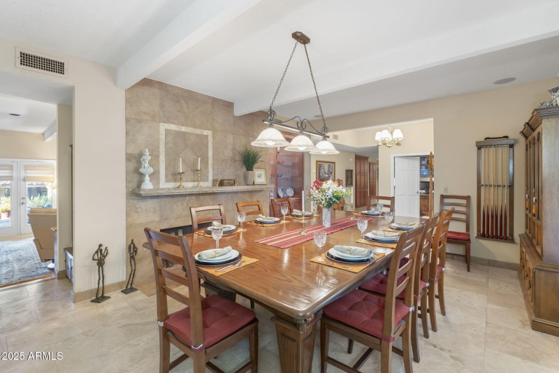 Dining to Great Room & 2-Way FP