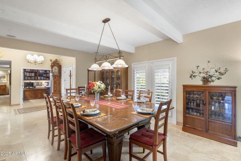 Dining w/FP, Ofc w/ Powder & entry Hall