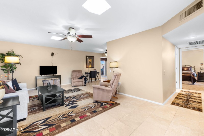 Great Room and halllway to Bedrooms