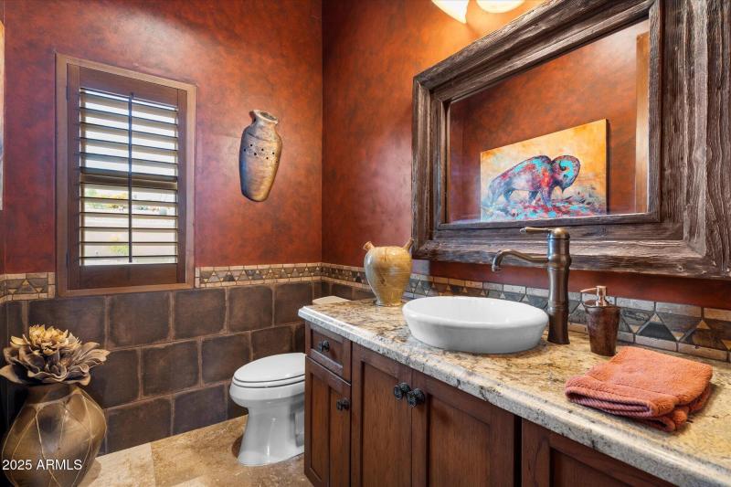 Elegant Half Bath with Timeless Style