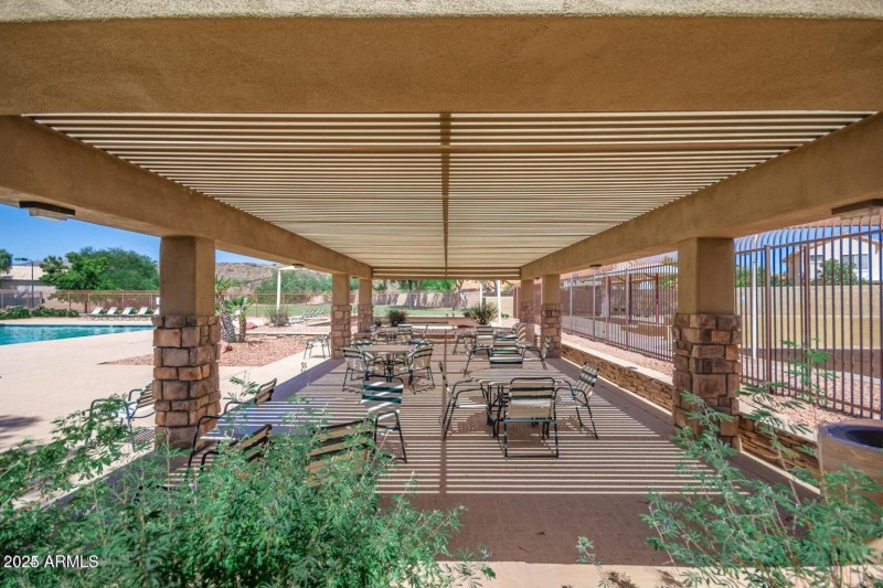 Park Location 1 - Covered Sitting Area