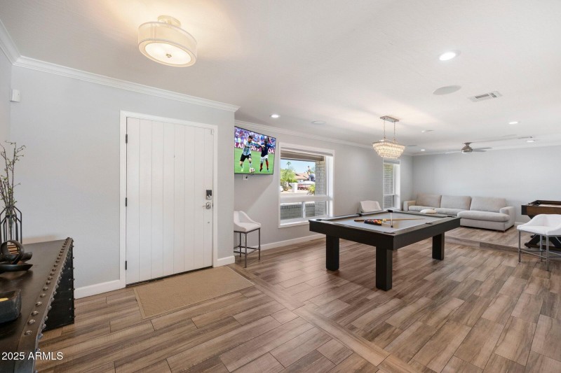 Entry and Entertaining Space