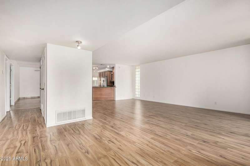 Entryway to living room