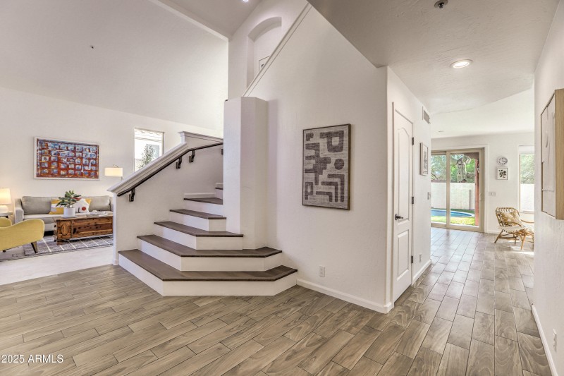 Entry to Stairs & FamilyRoom