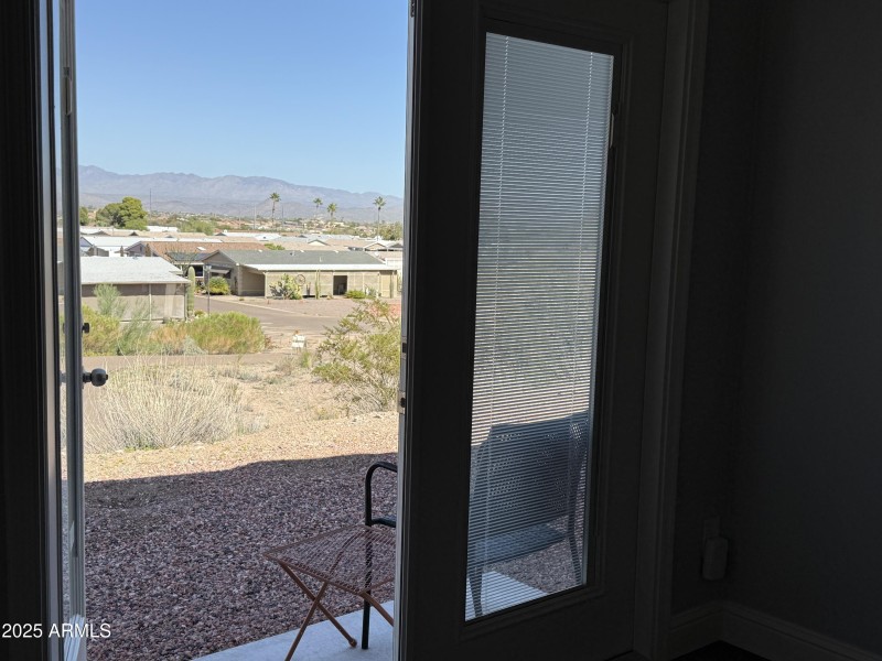 Mstr Br French Door to Views