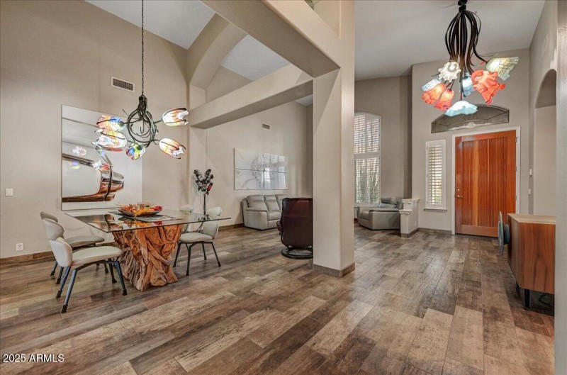 Open floorplan Built to Entertain