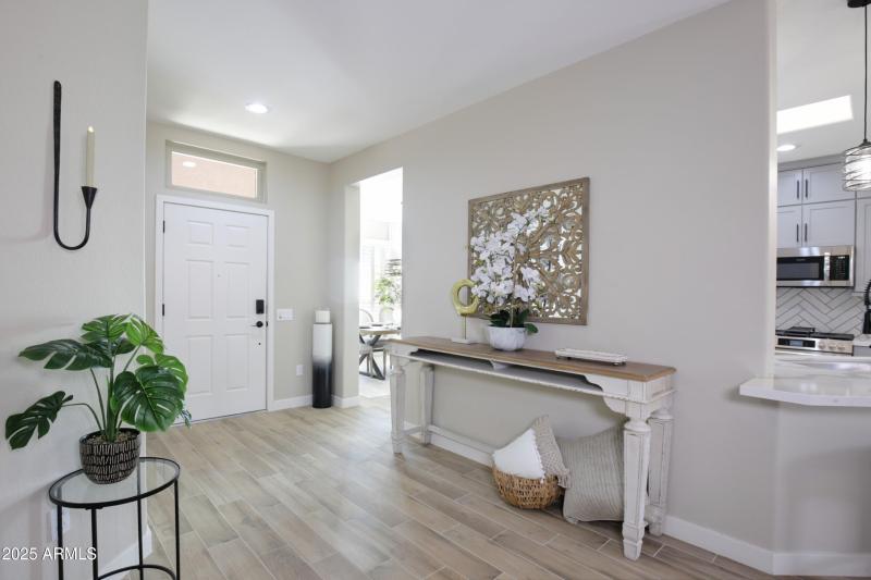 Warm & Inviting Entry Foyer