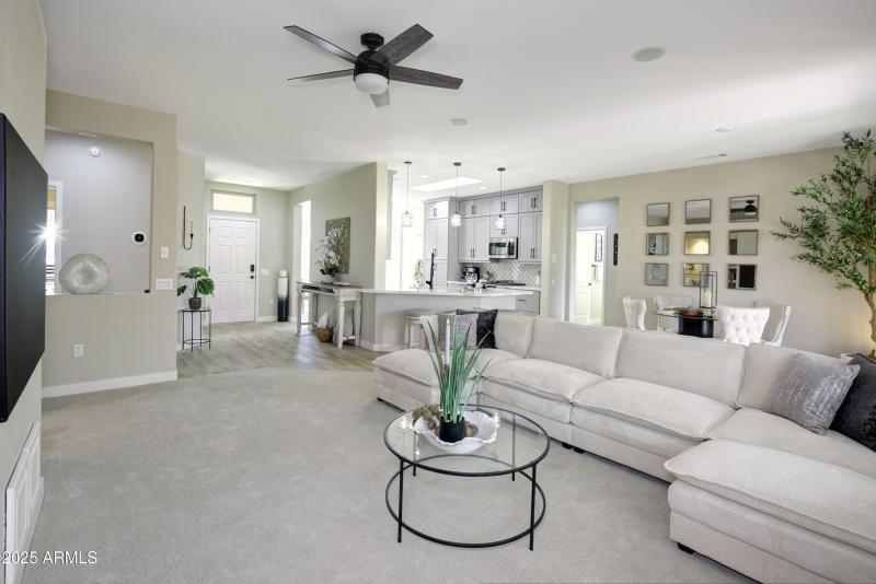 Spacious Living with Natural Light