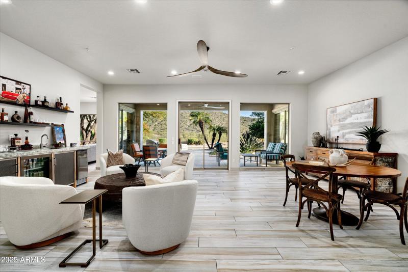 Living Area with Bar