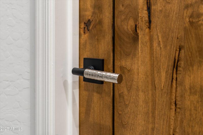 New Doors w/Designer Hardware