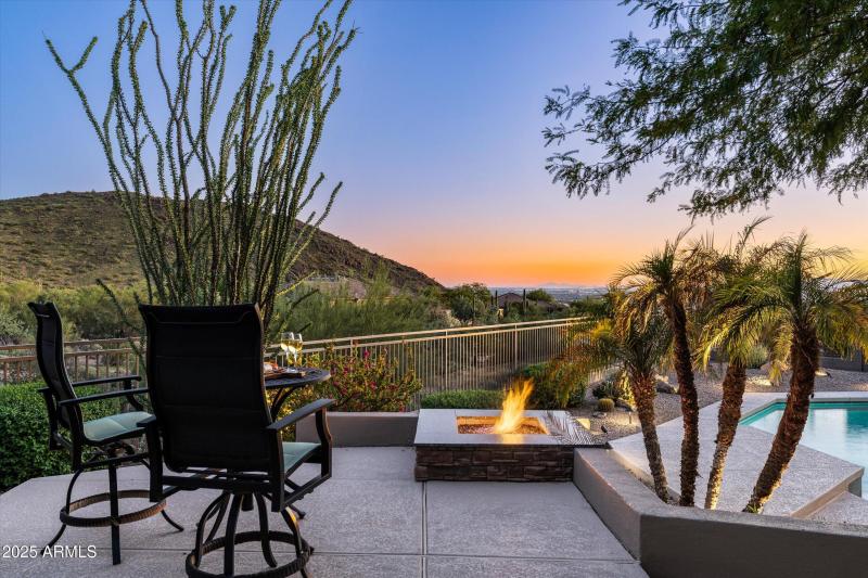 Glowing Fire pit