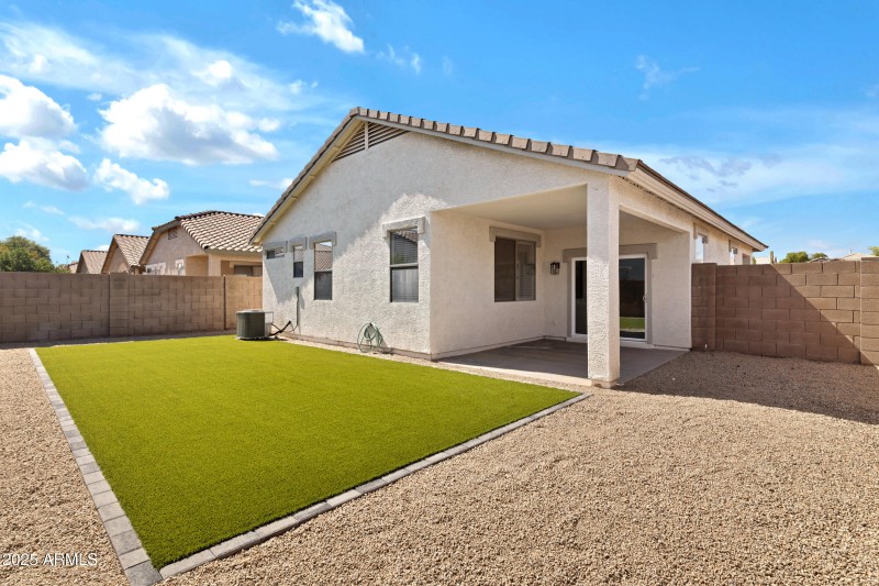 29 landscaped backyard