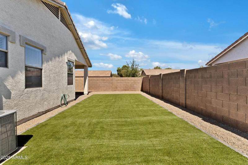 31 landscaped backyard