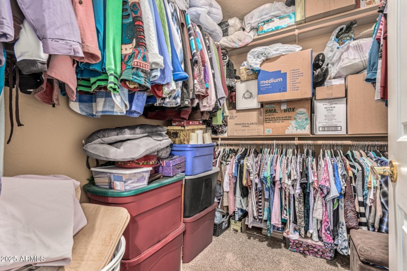 Walk-In Primary Closet