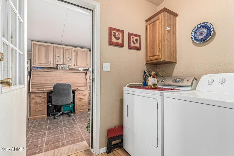 Inside Laundry with Washer/Dyer Included