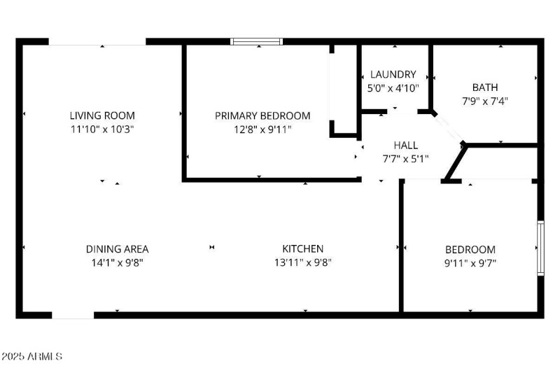Casita floor plan