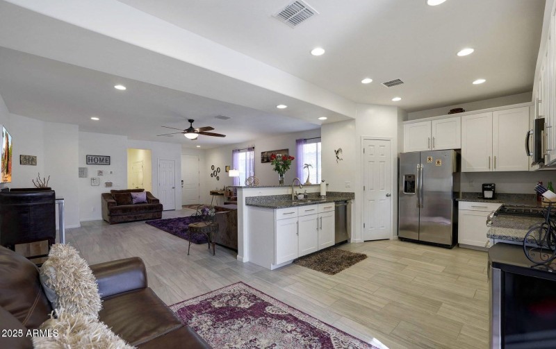 Plank Tile Throughout Traffic Areas