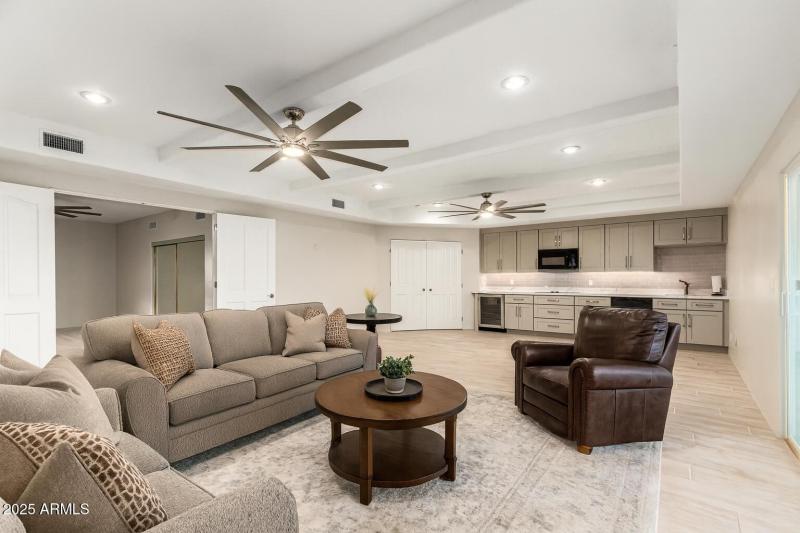 Basement - AI staged