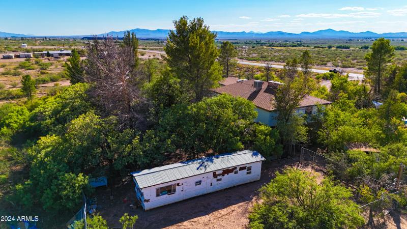 Drone facing South West