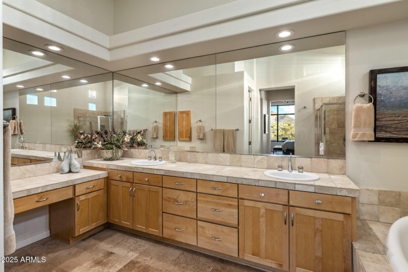 Master bathroom