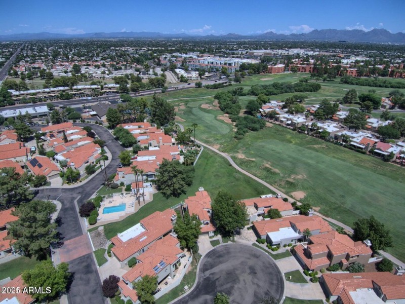 Aerial View of Cul-De-Sac