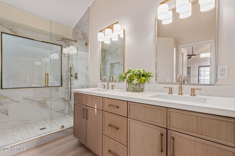 Primary Bathroom Dual Vanity