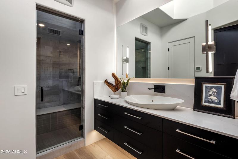 His Primary Bathroom