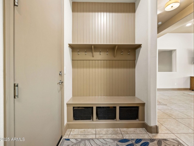 Entrance from Garage