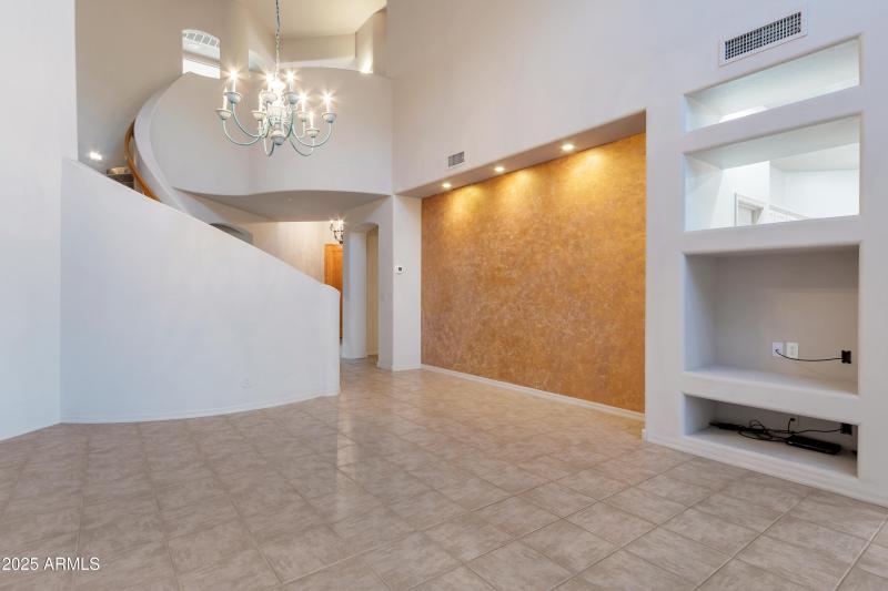 Living Room to Front Entry