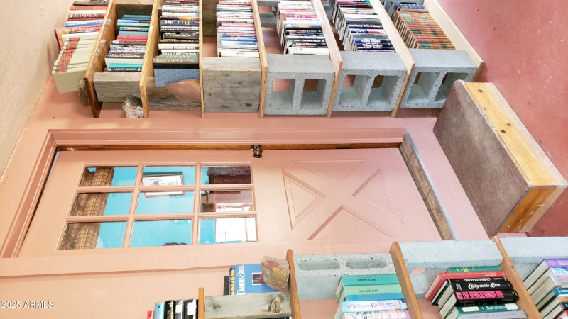 Library Door to Bdrm Downstrs