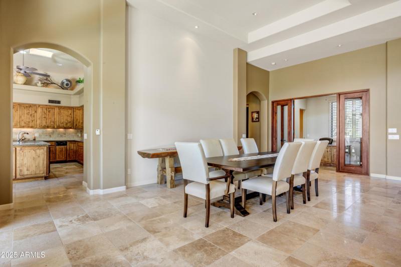 008_Formal Dining To Kitchen