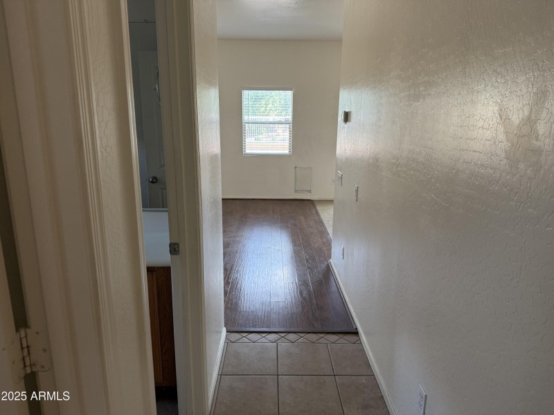 Hallway to Family Room