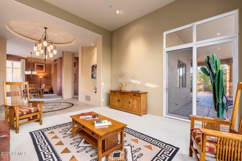 Living Room Doorway to backyard