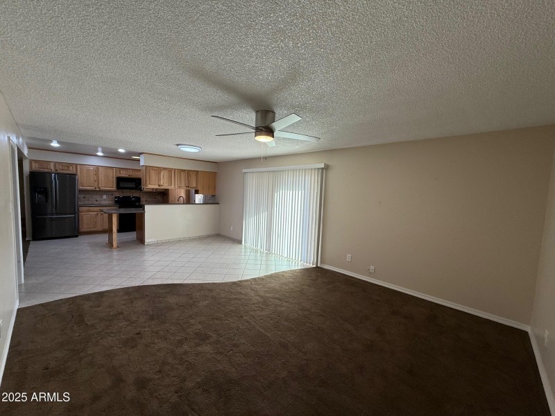 Kitchen Flows to Family Room