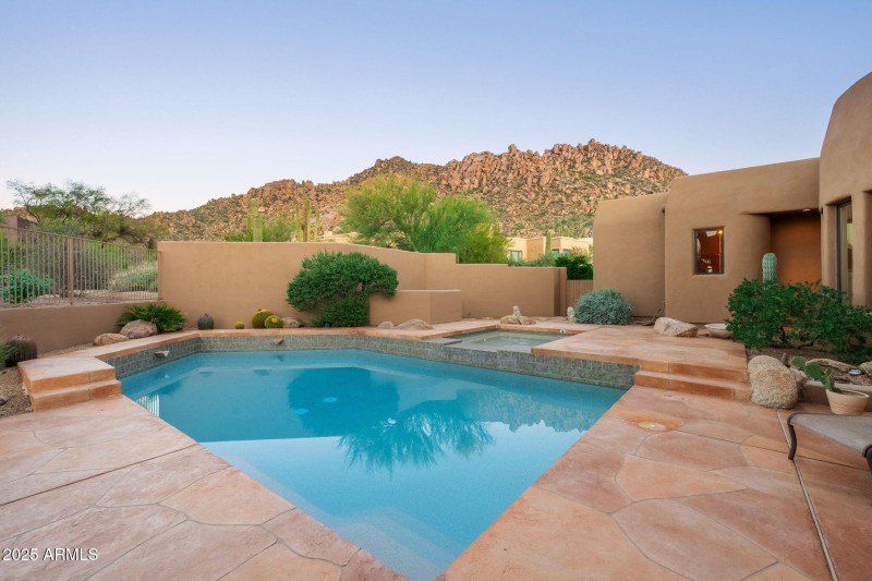 Recently refreshed pool