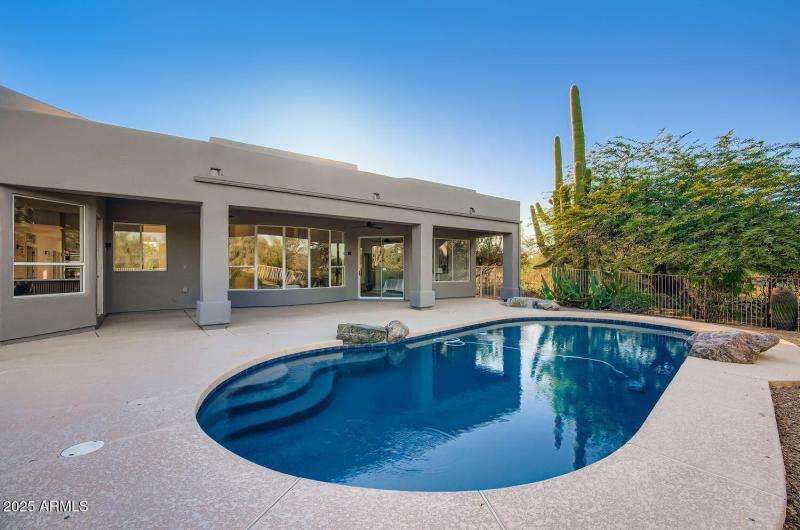 Backyard Retreat Backs up to NAOS!