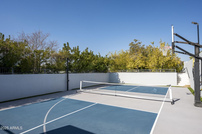 Pickleball/Basketball Sport Court
