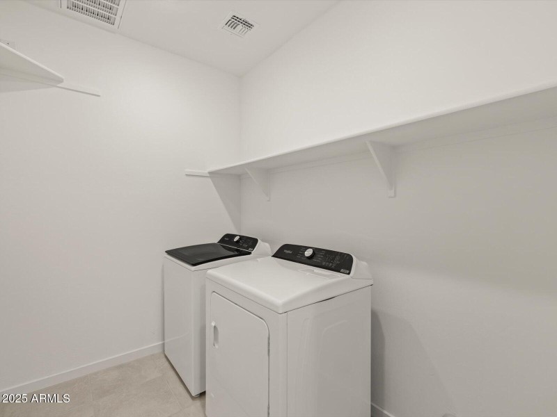 Included Washer & Dryer